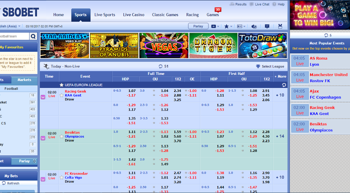 sbobet